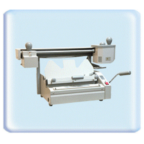 Perfect binding machine with - binding,