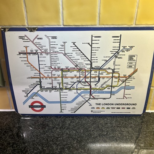 London underground map - london,