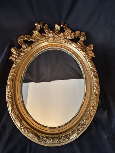 Vintage gilt oval wall louis - vintage,