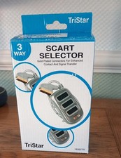 Tristar 3 Way Scart Selector