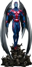Sideshow Sideshow Archangel Premium Format Figure Marvel Comics X-Men Box Damage