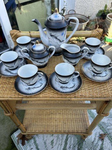 Eiho japanese dragonware tea - dragonware,