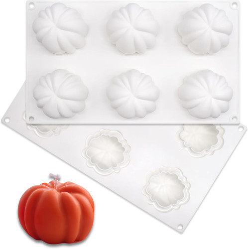 Silicone pumpkin moulds 6 - pumpkin, moulds,