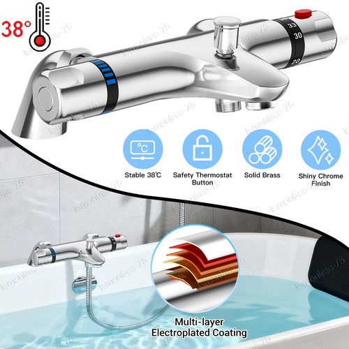 Modern thermostatic bath - uk,