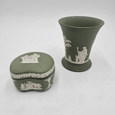 VINTAGE Wedgwood Sage Green