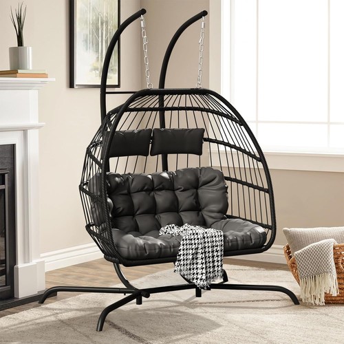 Wicker rattan hanging - wicker,