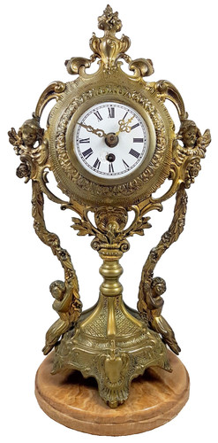 Mantel clock bronze france - clock,, bronze,