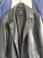 Men's Leather Trench Coat 4XL Infinity Leather Of London