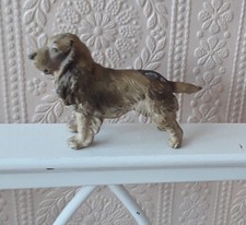 CAST METAL COCKER SPANIEL MODEL ORNAMENT