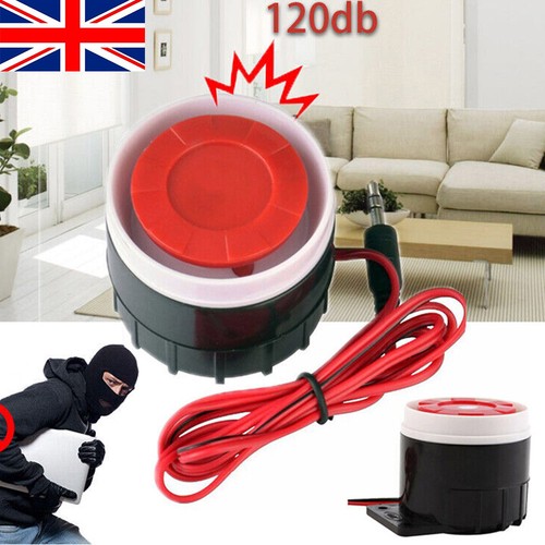 12v 120db loud indoor wired - dc,