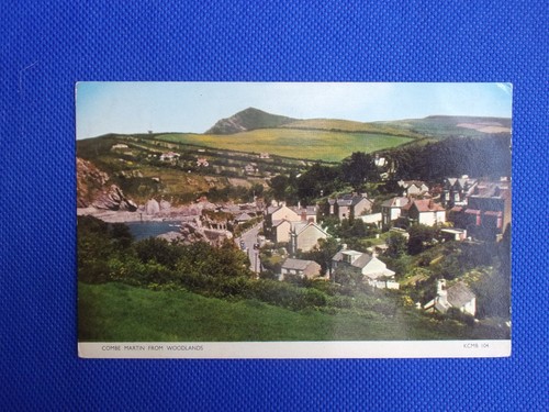 Postcard combe martin from - combe,