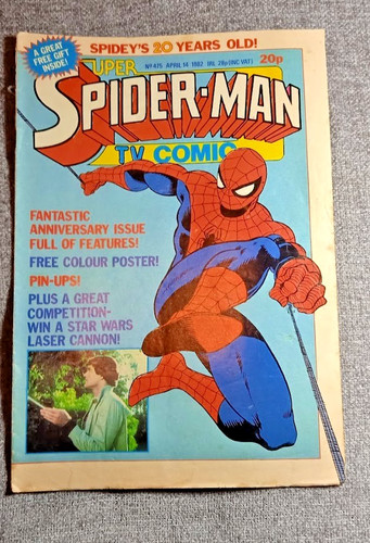Vintage spider man comic - spider-man, no