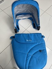 Silver Cross Hood And Apron Set WAYFARER PIONEER  Sky Blue NEW RRP £199