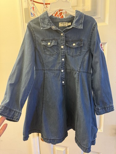 Ovs denim girls dress size - size, 4-5