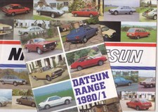 Two 1980-81 & 83  DATSUN UK