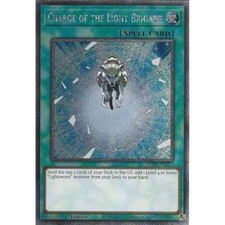 RA02-EN055 Charge of the Light Brigade : Platinum Secret Rare Card : 1st Edition