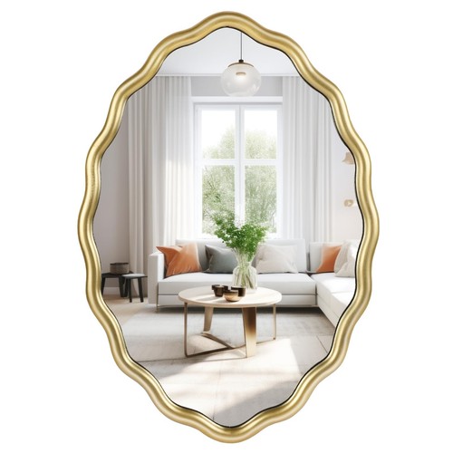 Oval bathroom mirror x30 - oval,