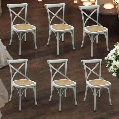 Grey cross back dining - back, chair