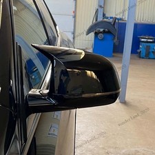 2X GLOSS BLACK MIRROR COVER