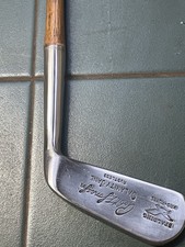 Hickory Golf Club Spalding Kroflite Bobby Jones Calamity Jane Putter Line Face