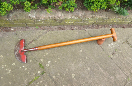 Vintage garden edging spade - garden,