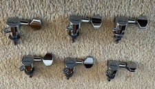Jackson Guitar Chrome Tuners Tuning Pegs x6  Jin Ho R2