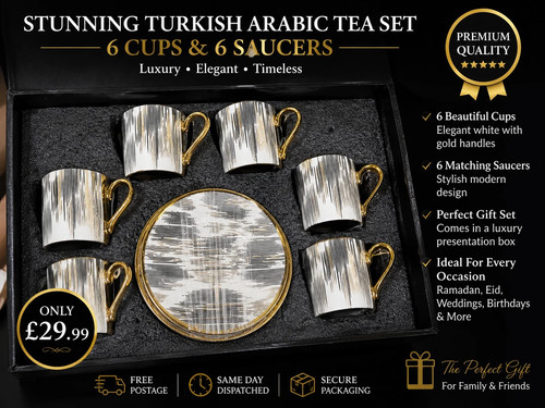 Turkish arabic tea coffee - turkish, set