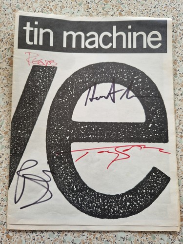 Signed david bowie tin - signed,