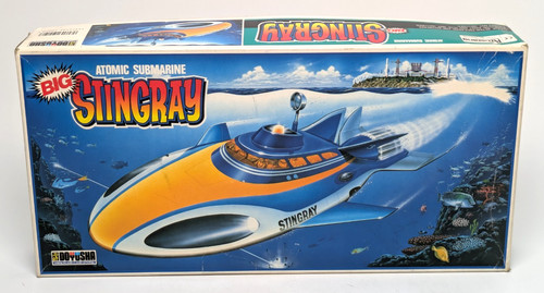 Atomic submarine plastic model - plastic,