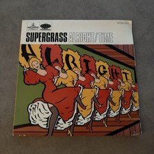 Supergrass – Alright / Time - Original UK Parlophone Orange 7" -R 6413