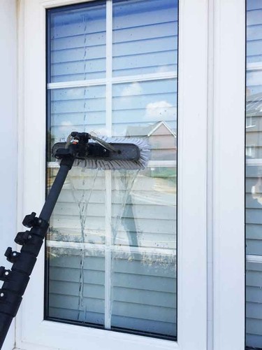 Window cleaning round for - window,