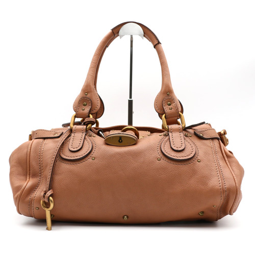 Chloe paddington brown leather - brown,