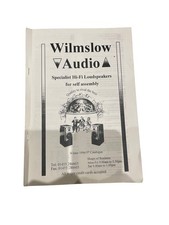 Wilmslow Audio 1996 1997 Winter Catalogue