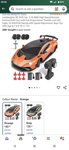 Lamborghini drift car 18 - rc,