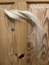 BLONDE NATURAL HORSE HAIR MANE