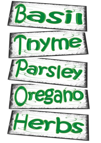 Herbs kitchen signs - kitchen,