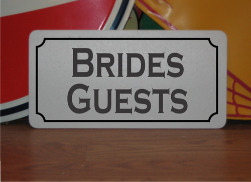 Brides guests metal - brides, for