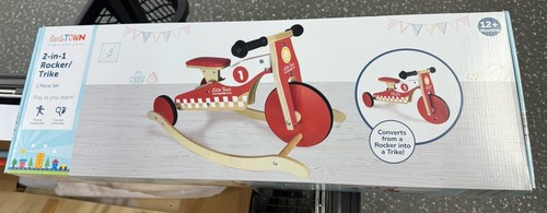 New aldi wooden - red, racer