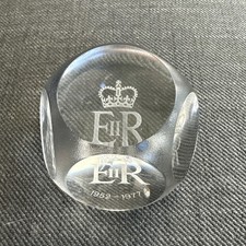 Vintage Queen Elizebeth Glass