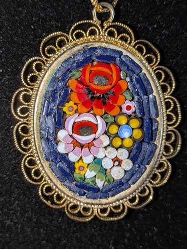 Vintage micro mosaic - micro, small