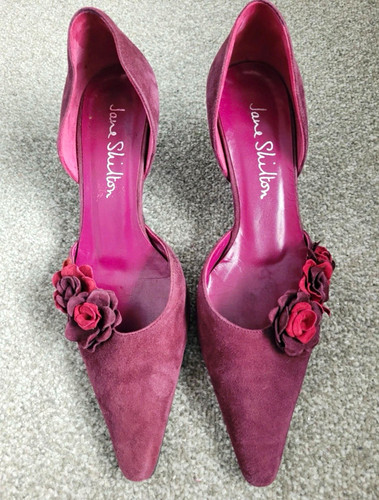 Jane shilton y2k purple suede - y2k,