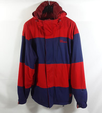 Westbeach Vintage Red & Indigo Colour Block Ski/Snowboard Jacket Size Large