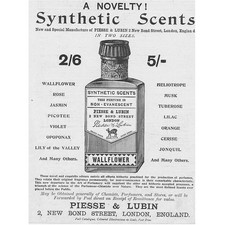 PIESSE & LUBIN Perfume Manufacturers - Victorian Advertisement 1897