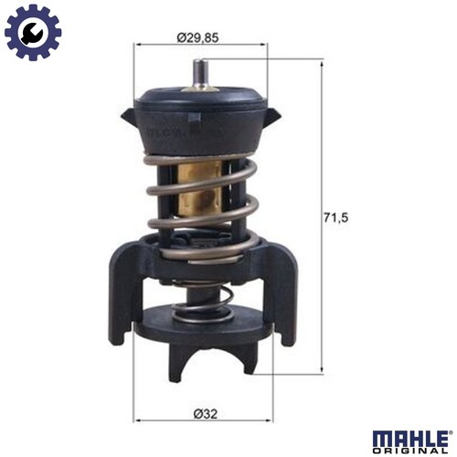Thermostat coolant 251 94d - 251,
