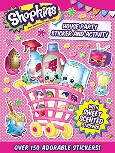 House party sticker activity - house, &