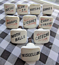 10 Antique Apothecary DRAWER