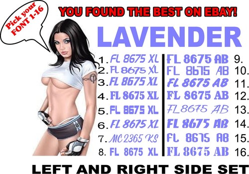 Lavender boat registration - lavender,