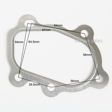 Turbo gasket garrett gt25r - gasket,