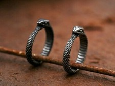 Ouroboros Snake Ring Viking