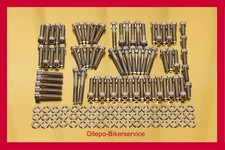 Stainless Steel Screws Kit for Harley Davidson V-Rod Engine Motor Cover 140 pcs.